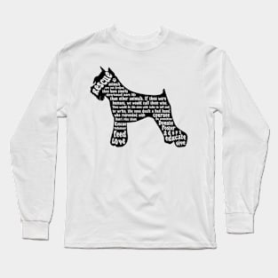 Rescue Dog For Gift Dog Lover Long Sleeve T-Shirt